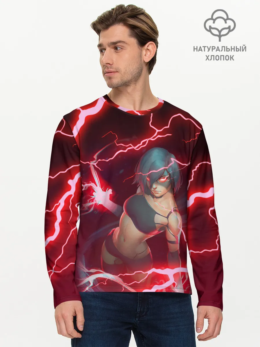 Мужской лонгслив базовый / Ниер | Nier Automata