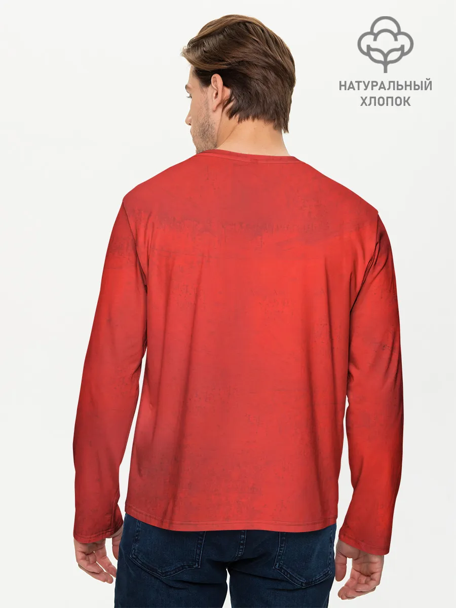 Мужской лонгслив базовый / Злой Маркус