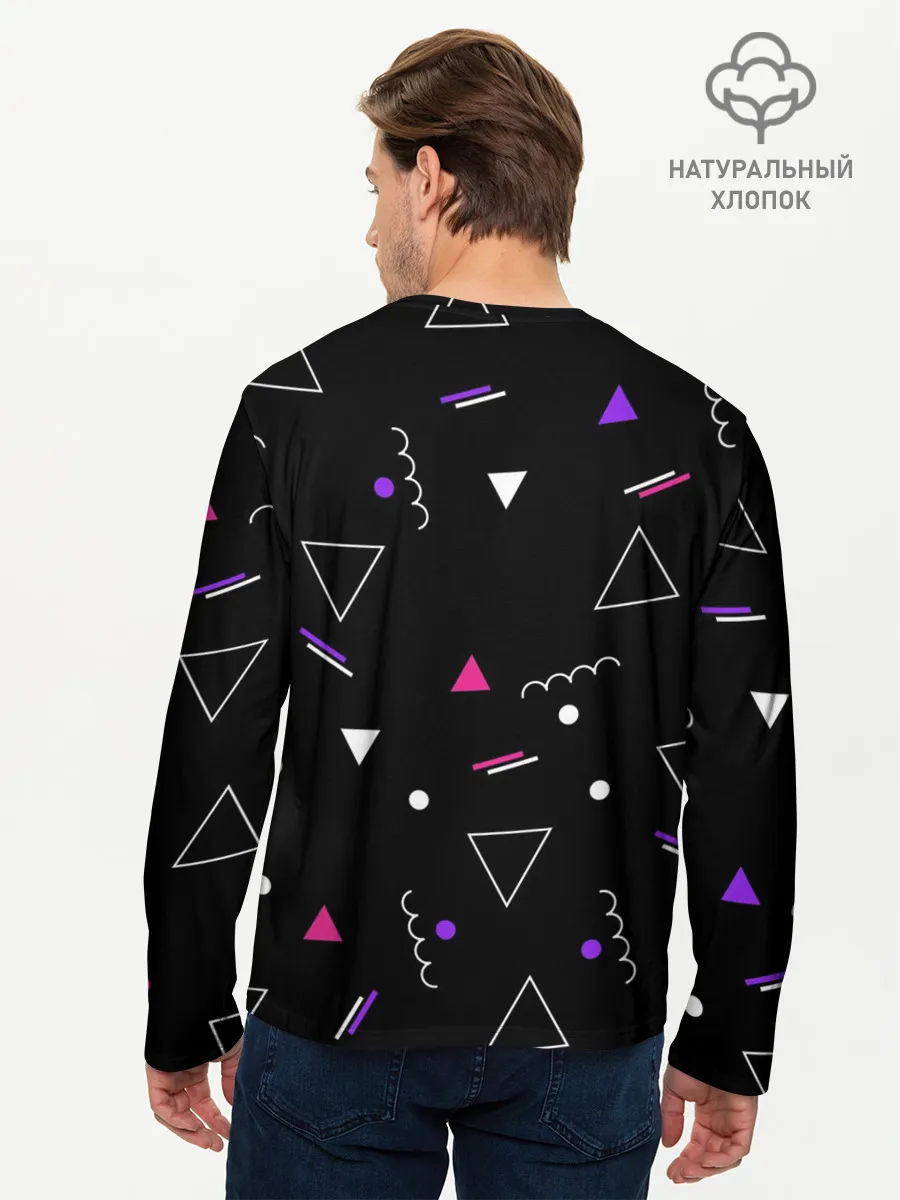 Мужской лонгслив базовый / Фигуры