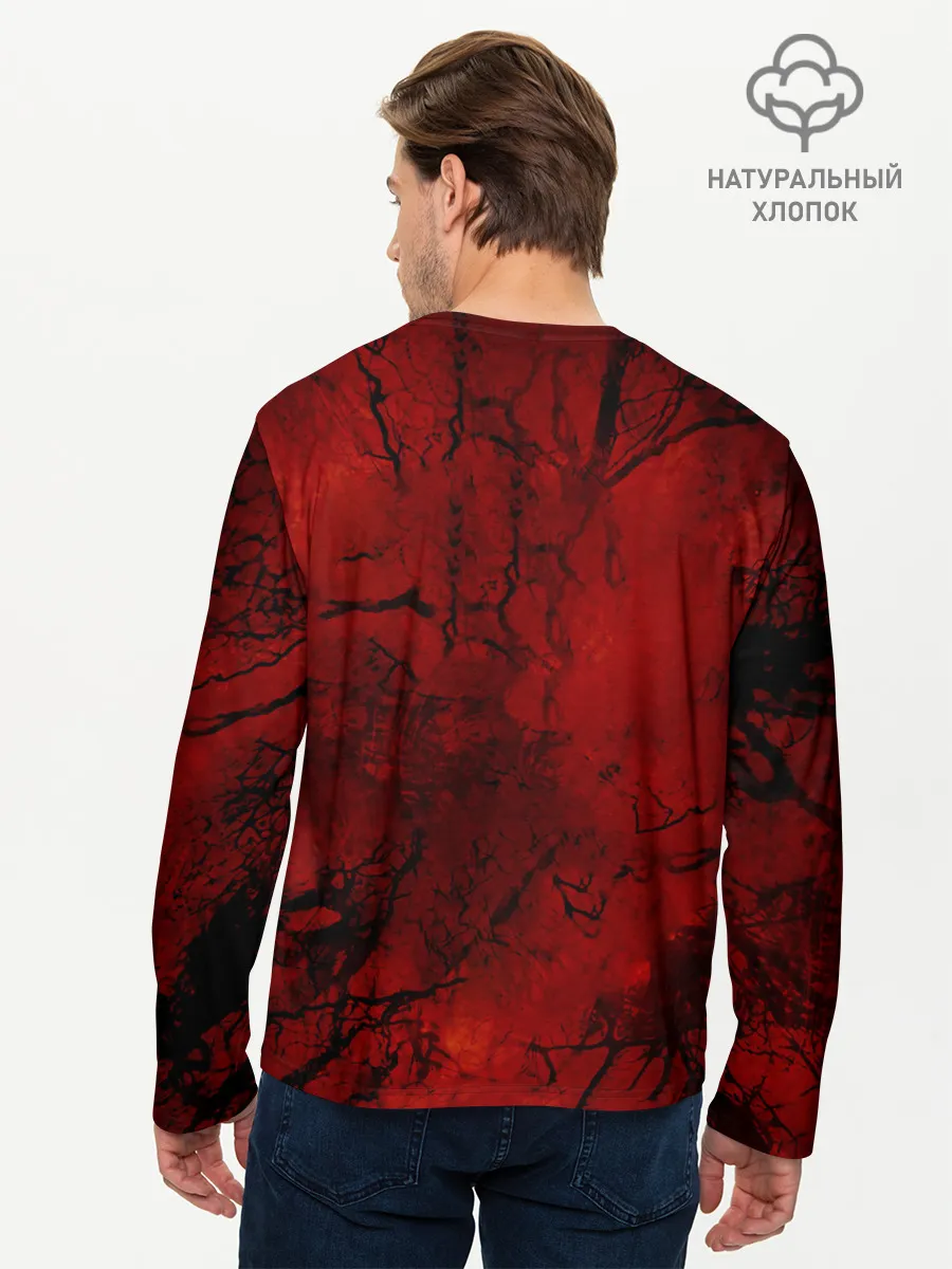 Мужской лонгслив базовый / Gears of hart