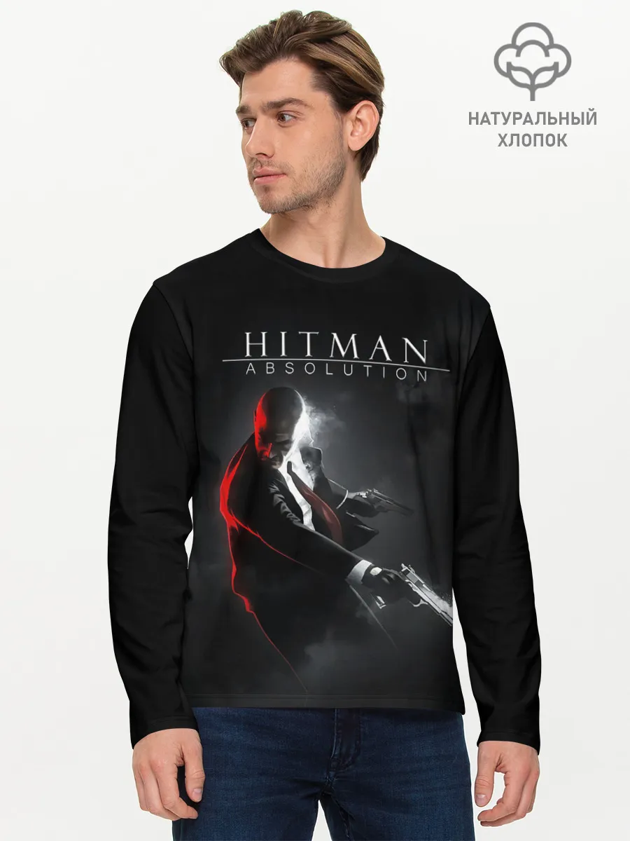 Мужской лонгслив базовый / Hitman Absolution