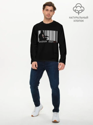 Мужской лонгслив базовый / Agent 47