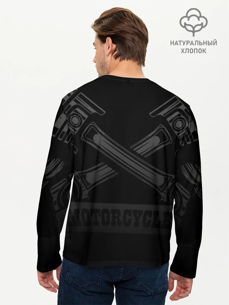 Мужской лонгслив базовый / KTM MOTORCYCLES / КТМ МОТОЦИКЛЫ