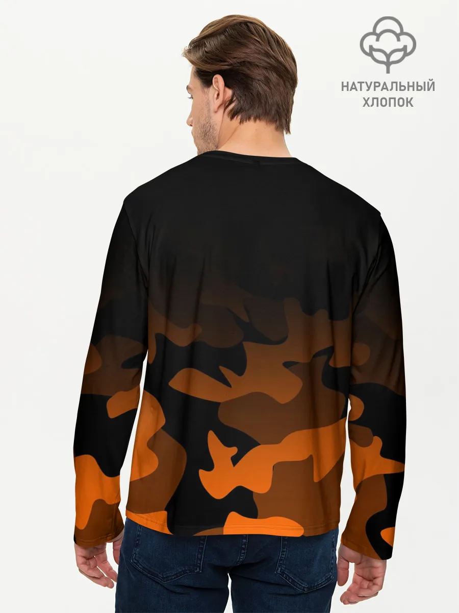 Мужской лонгслив базовый / KTM MOTORCYCLES / КТМ МОТОЦИКЛ