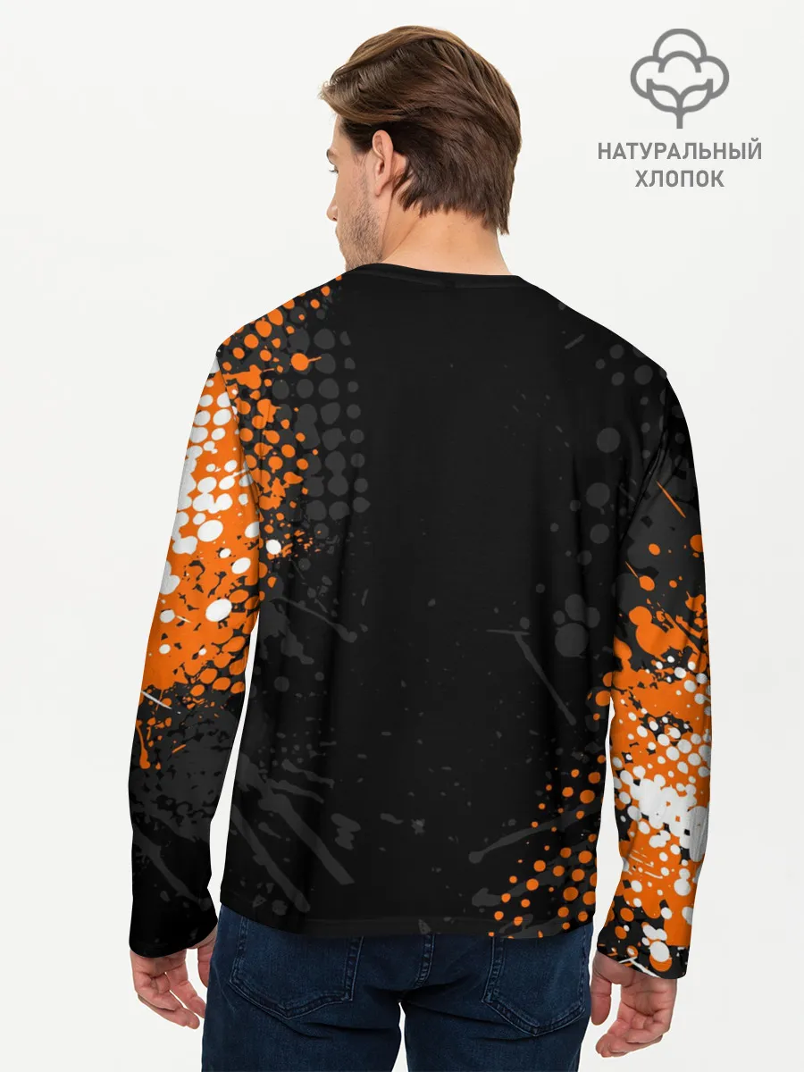 Мужской лонгслив базовый / KTM MOTORCYCLES / КТМ МОТОЦИКЛЫ