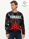 Мужской лонгслив базовый / YAMAHA / ЯМАХА / МОТОСПОРТ