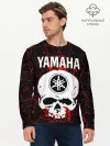 Мужской лонгслив базовый / YAMAHA / ЯМАХА / МОТОСПОРТ