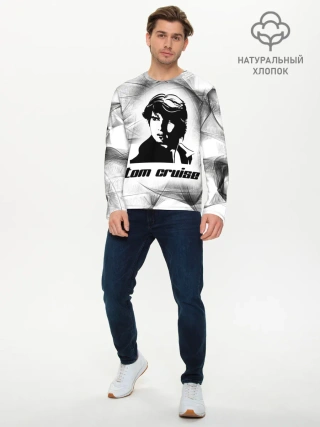 Мужской лонгслив базовый / Tom Cruise