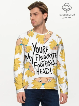 Мужской лонгслив базовый / Youre my favourite