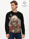 Мужской лонгслив базовый / Nier: Automata