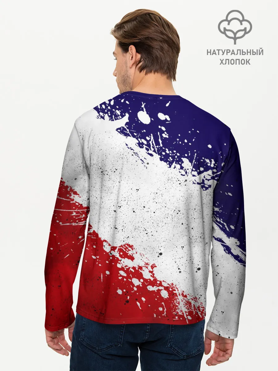 Мужской лонгслив базовый / Сборная Франции