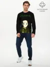 Мужской лонгслив базовый / Чами Паппитсон | Чёрный Клевер