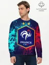 Мужской лонгслив базовый / Сборная Франции