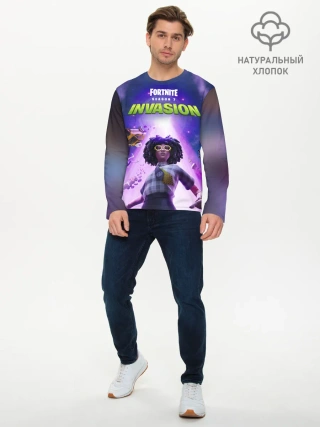 Мужской лонгслив базовый / FORTNITE 7 СЕЗОН 2 ЧАСТЬ