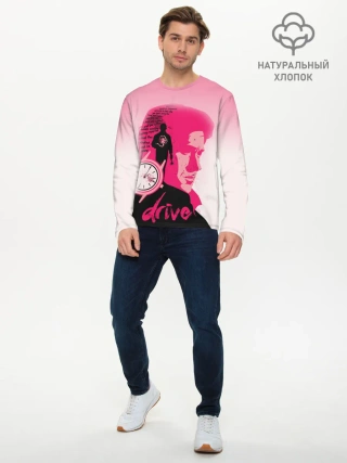 Мужской лонгслив базовый / drive