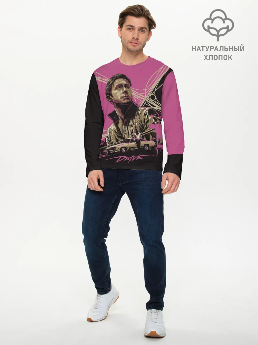 Мужской лонгслив базовый / Drive