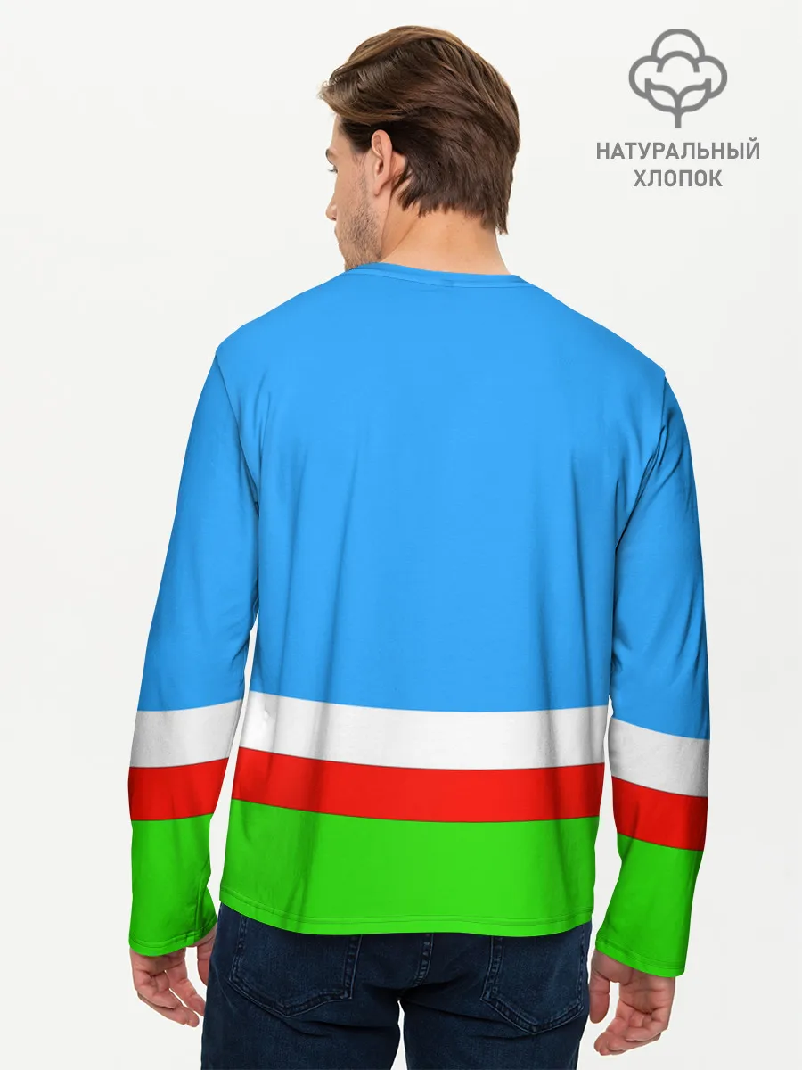 Мужской лонгслив базовый / Саха