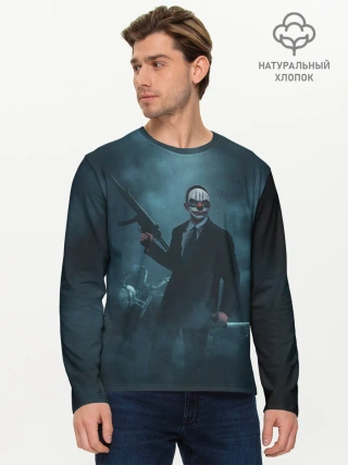 Мужской лонгслив базовый / Chains