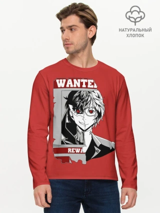 Мужской лонгслив базовый / Разыскивается Рей