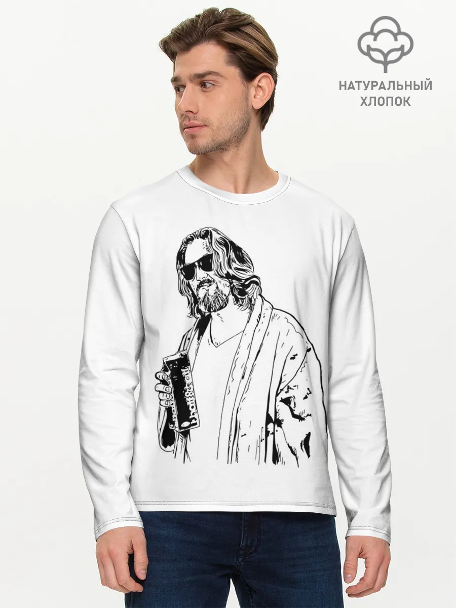Мужской лонгслив базовый / Большой Лебовски | Big Lebowski