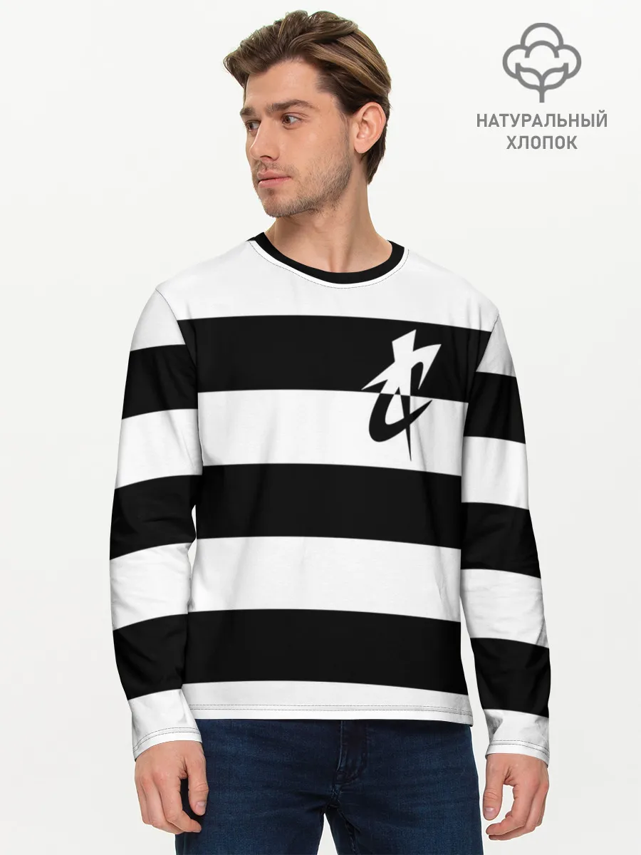 Мужской лонгслив базовый / Рок-группа Синдикат