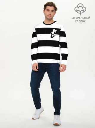 Мужской лонгслив базовый / Рок-группа Синдикат