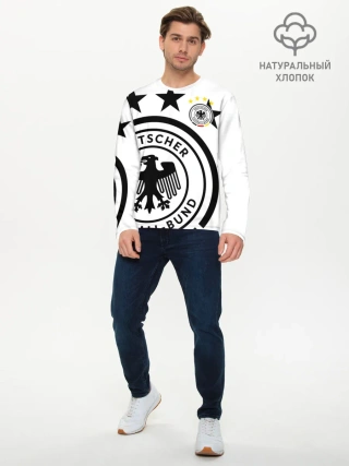 Мужской лонгслив базовый / Сборная Германии