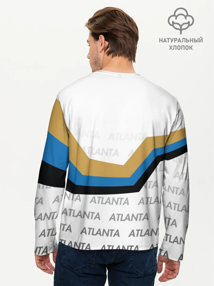 Мужской лонгслив базовый / FC ATALANTA / ФК АТАЛАНТА
