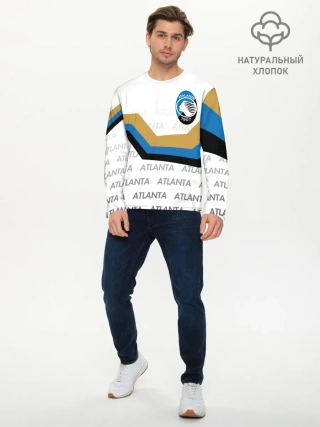 Мужской лонгслив базовый / FC ATALANTA / ФК АТАЛАНТА