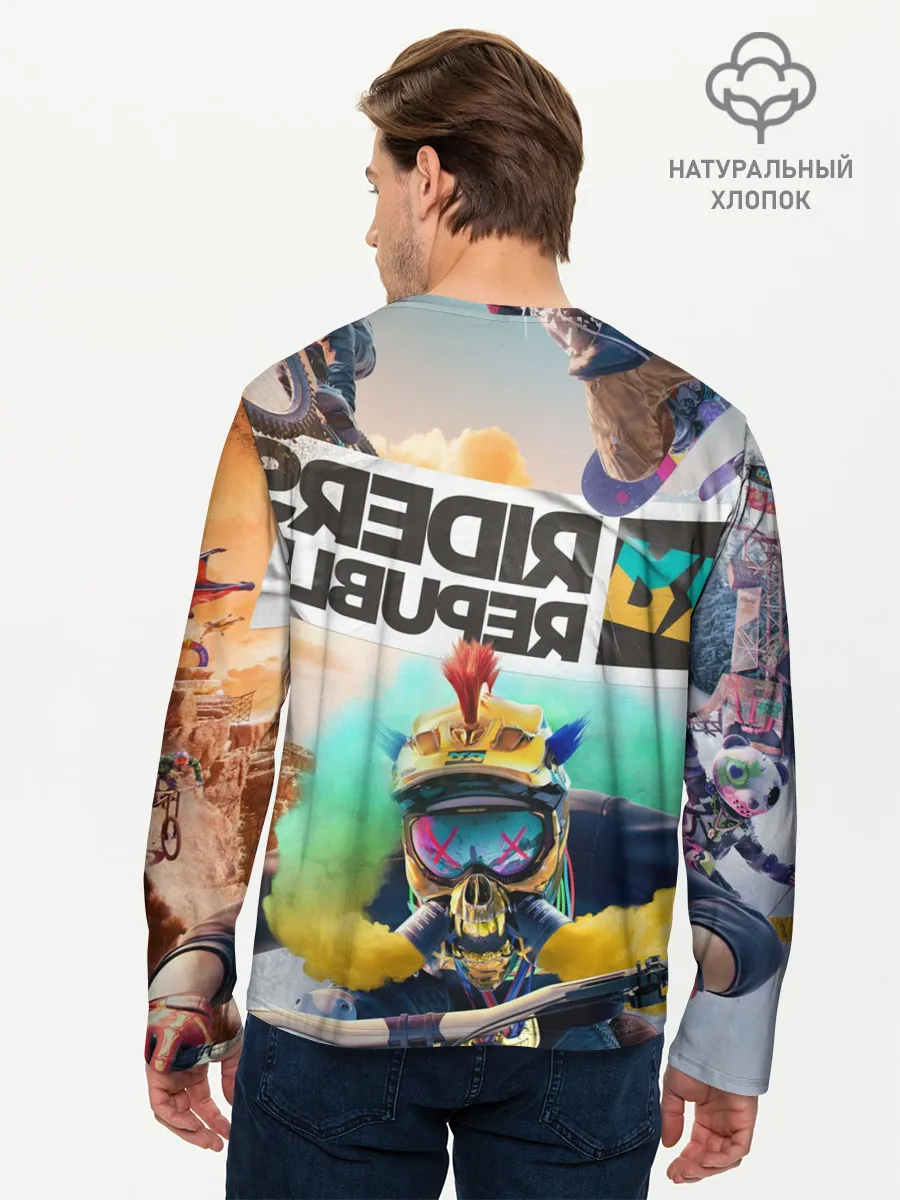 Мужской лонгслив базовый / Riders Republic