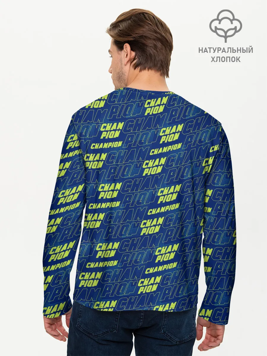 Мужской лонгслив базовый / CHAMPION