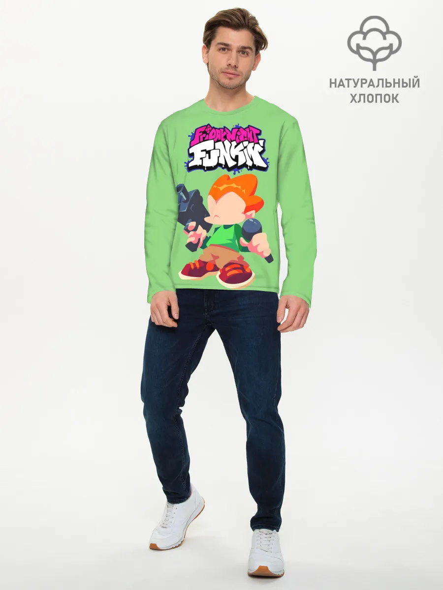 Мужской лонгслив базовый / FNF Pico