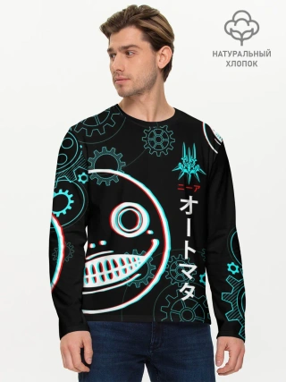 Мужской лонгслив базовый / Nier: Automata
