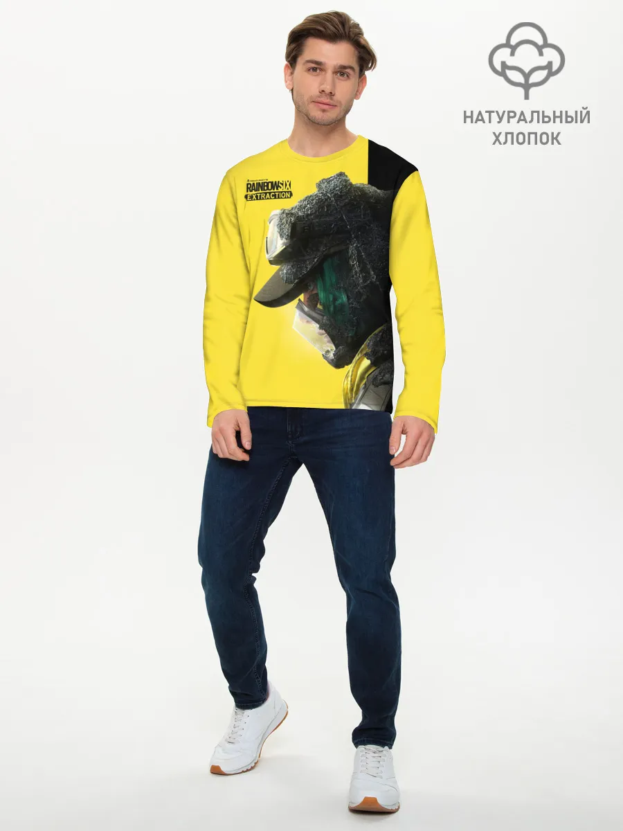 Мужской лонгслив базовый / Rainbow Six Extraction / Радуга 6 Эвакуация