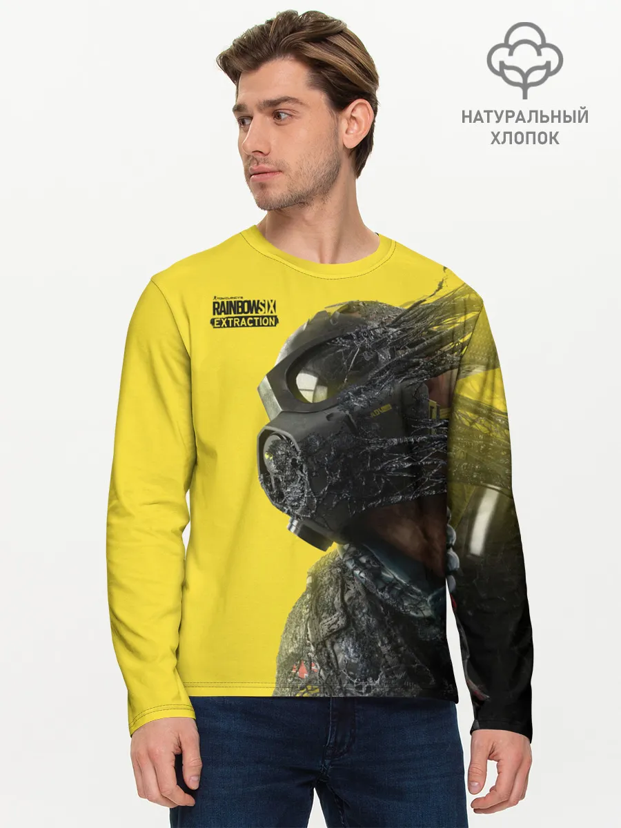 Мужской лонгслив базовый / Rainbow Six Extraction / Радуга 6 Эвакуация