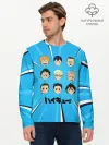 Мужской лонгслив базовый / Игроки команды Карасуно | Haikyuu!!