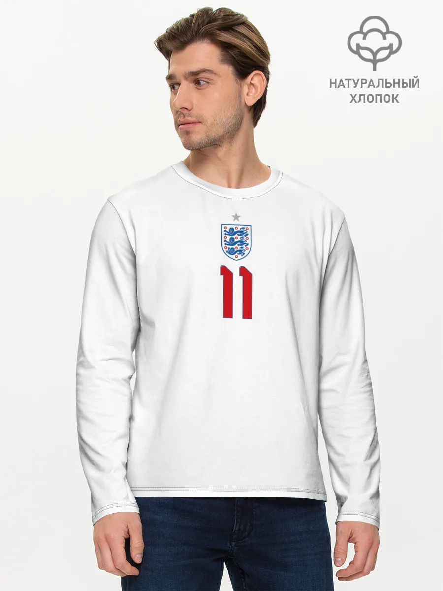 Мужской лонгслив базовый / Рашфорд форма Англия