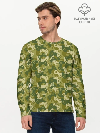 Мужской лонгслив базовый / Gamer