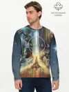 Мужской лонгслив базовый / Starfield Обложка