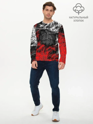 Мужской лонгслив базовый / Викинги