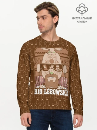 Мужской лонгслив базовый / The Big Lebowski