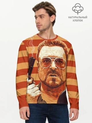 Мужской лонгслив базовый / Walter Sobchak
