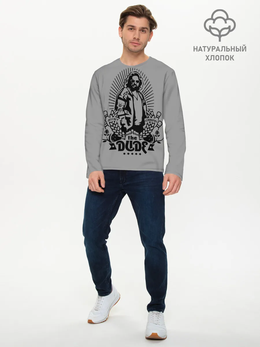 Мужской лонгслив базовый / The dude
