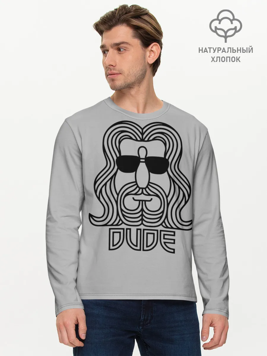 Мужской лонгслив базовый / DUDE