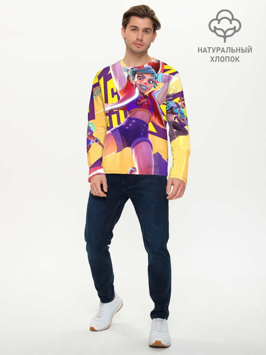 Мужской лонгслив базовый / Knockout City