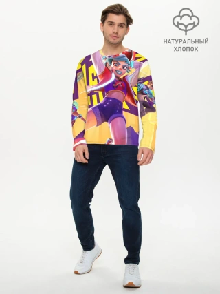 Мужской лонгслив базовый / Knockout City