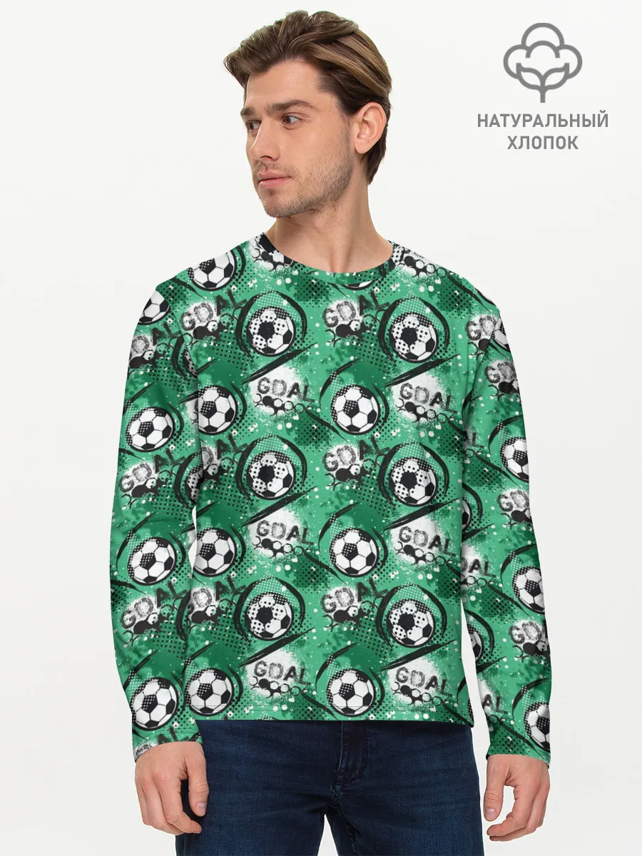 Мужской лонгслив базовый / GOAL