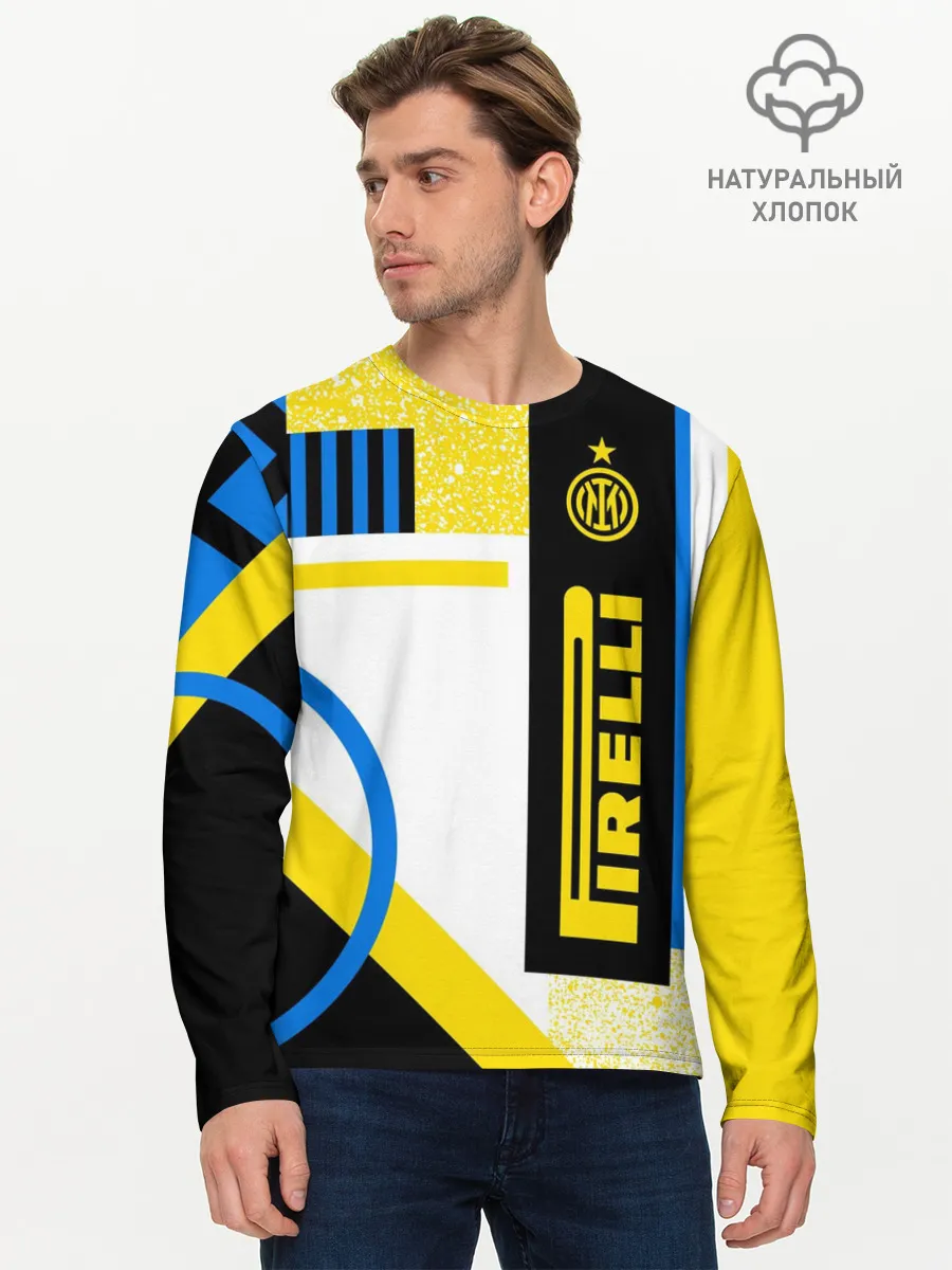 Мужской лонгслив базовый / ФК «Интер Милан» 2020/21
