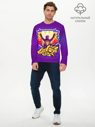Мужской лонгслив базовый / Knockout City