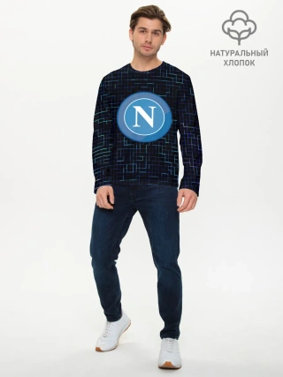 Мужской лонгслив базовый / Napoli